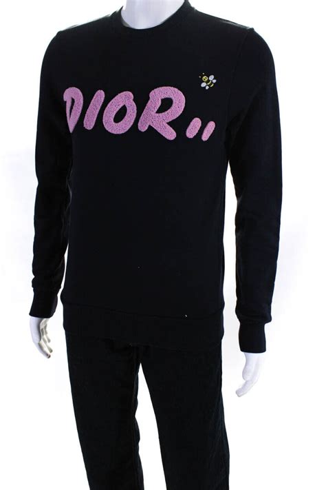 kaws x dior bee|KAWS x Dior crewneck.